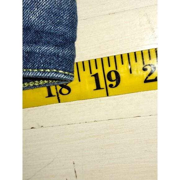 Shein Womens Distressed Skinny Jeans 2XL Blue Ripped Stretch Denim Plus - Picture 11 of 11